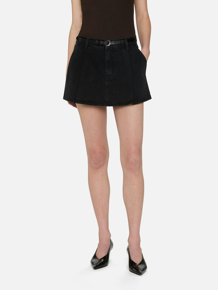 FRAME The Pleated Skirt in Axiom