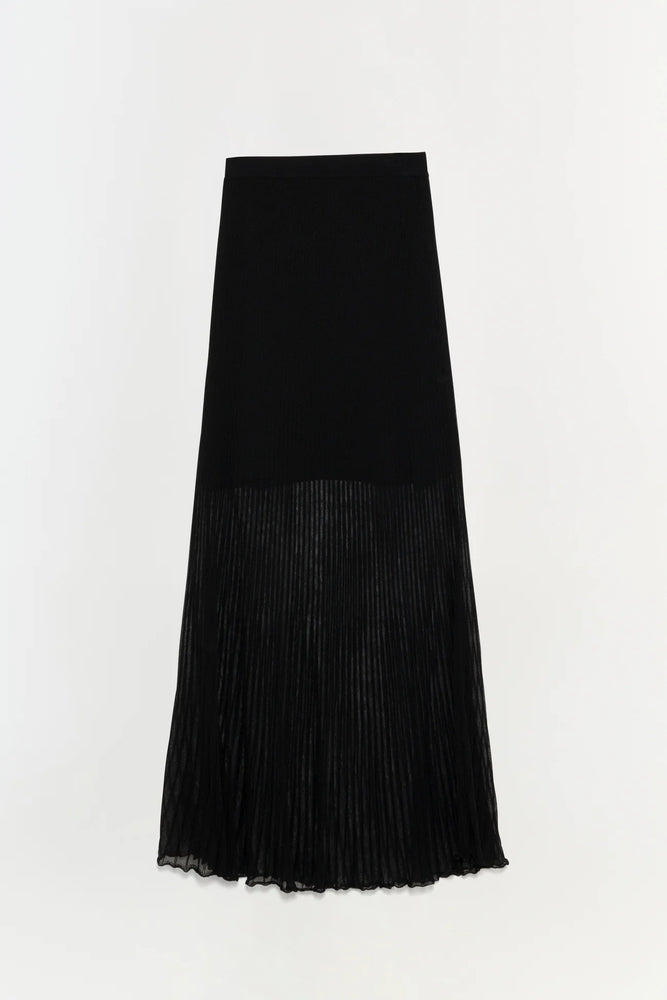 SIMKHAI Gennie Knit Midi Skirt