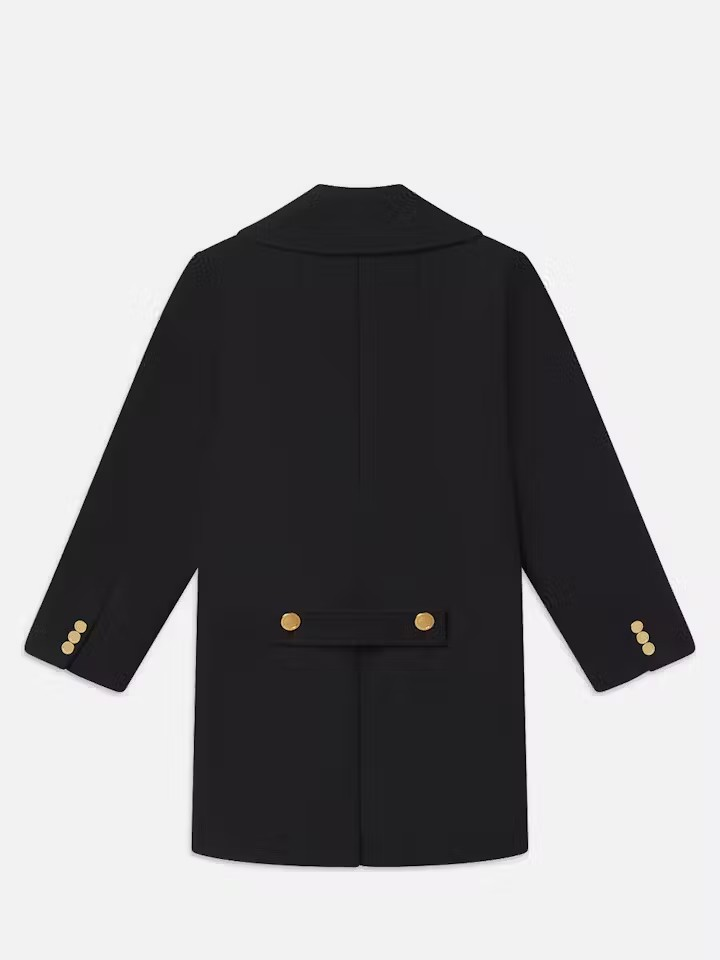 FRAME Classic Peacoat in Black