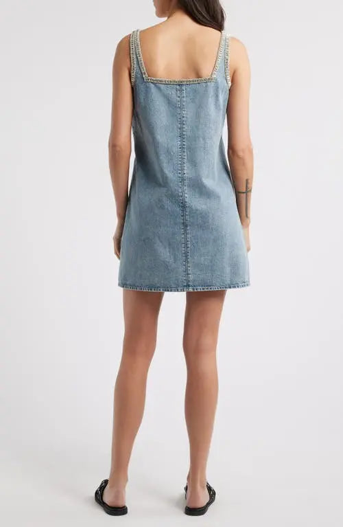 Rag & Bone Jayde Mini Dress in pacific jewel