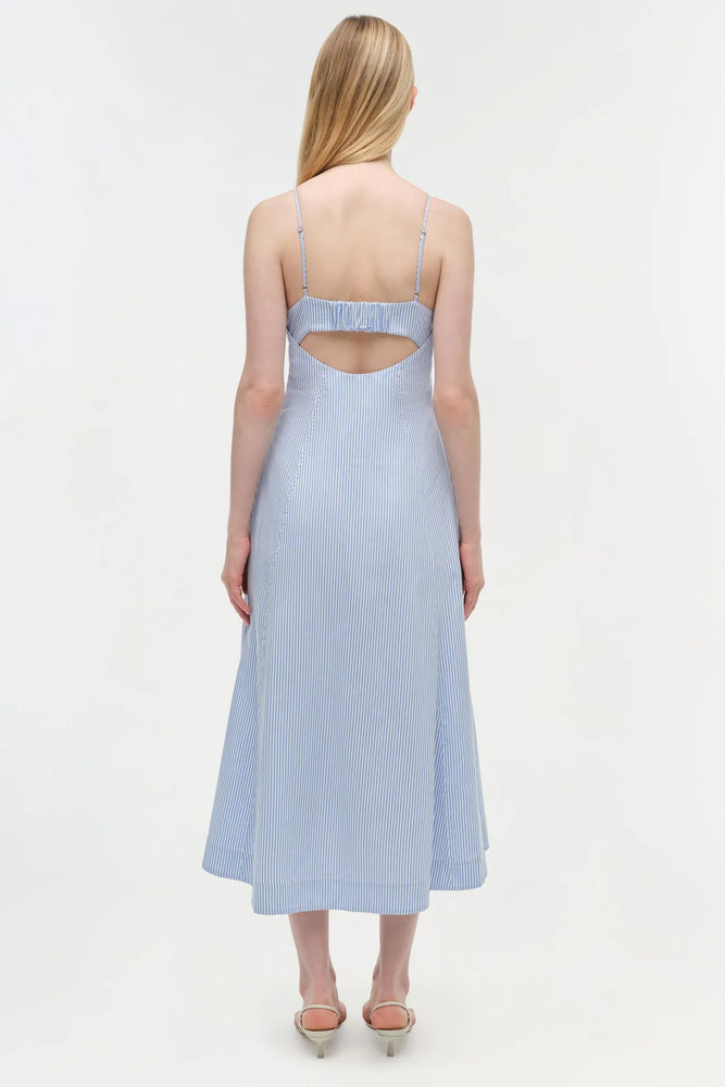 SIMKHAI Honor Cotton Midi Dress