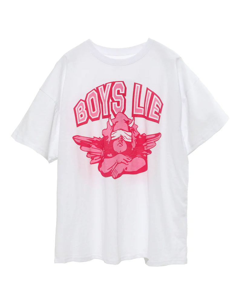 BOYS LIE Dream Team V2 White BF Tee