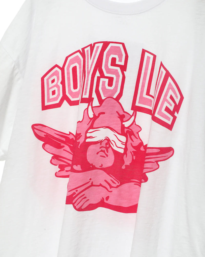 BOYS LIE Dream Team V2 White BF Tee
