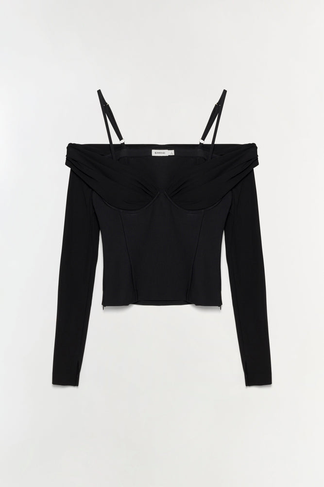SIMKHAI Hazel Off Shoulder Top