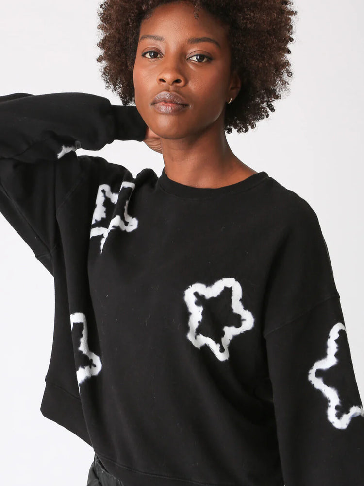 ELECTRIC & ROSE Classic Sweatshirt - Star Tie Dye