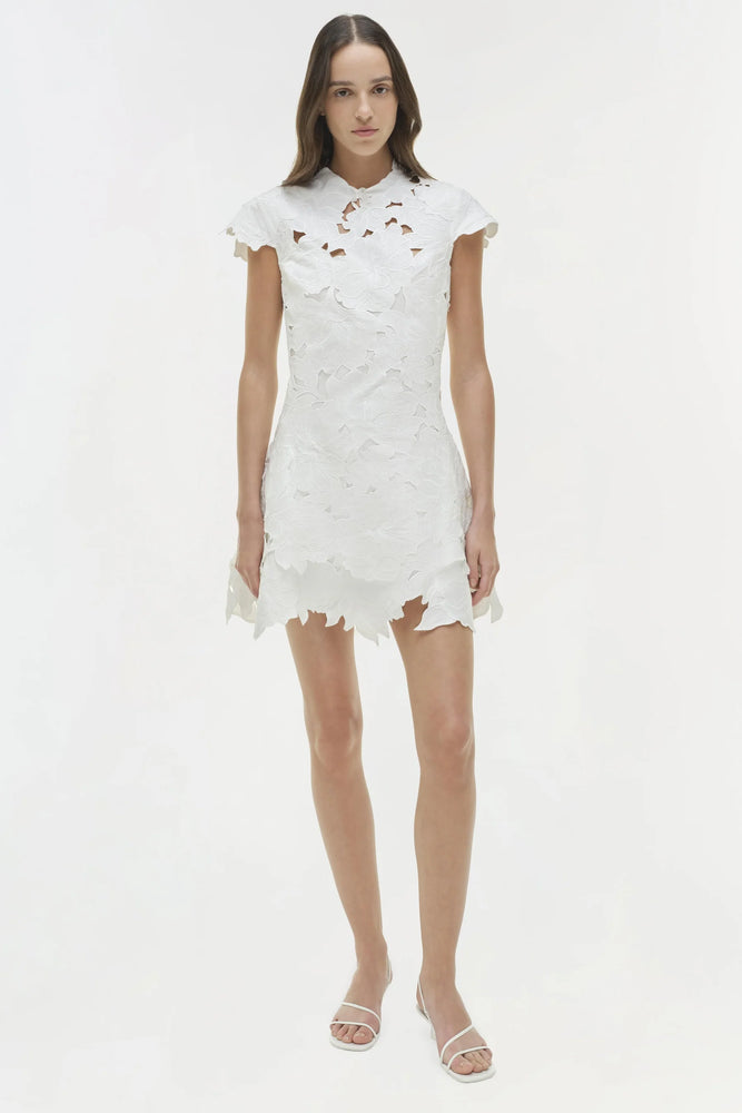 SIMKHAI Holloway Embroidered Mini Dress