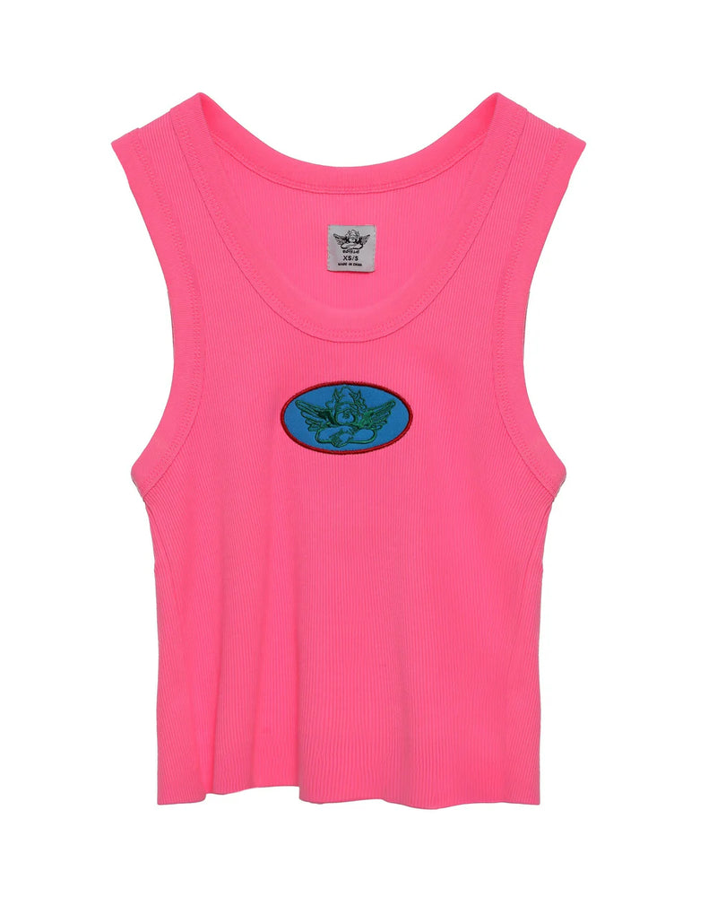 BOYS LIE  Bubble Gum Logo Randy Tank