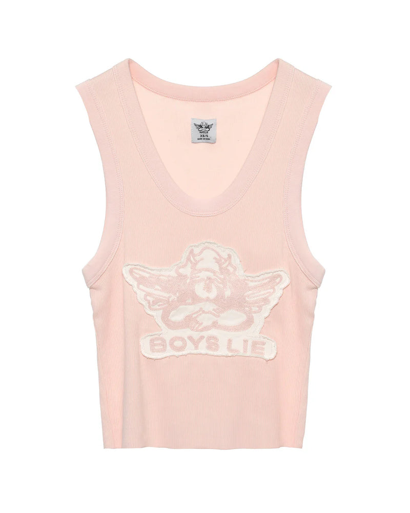 BOYS LIE Please Stitch Me Up Randy Tank