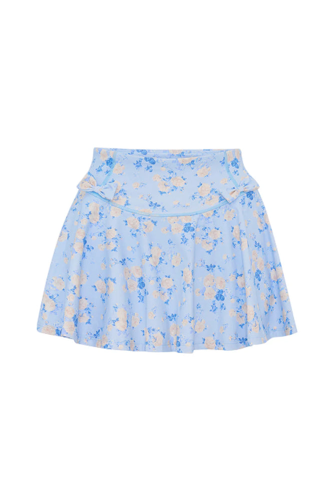 LOVESHACKFANCY Corene Floral Active Skort