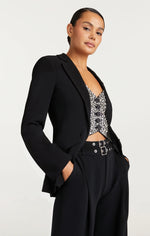 CINQ A SEPT Cynthia Blazer in Black