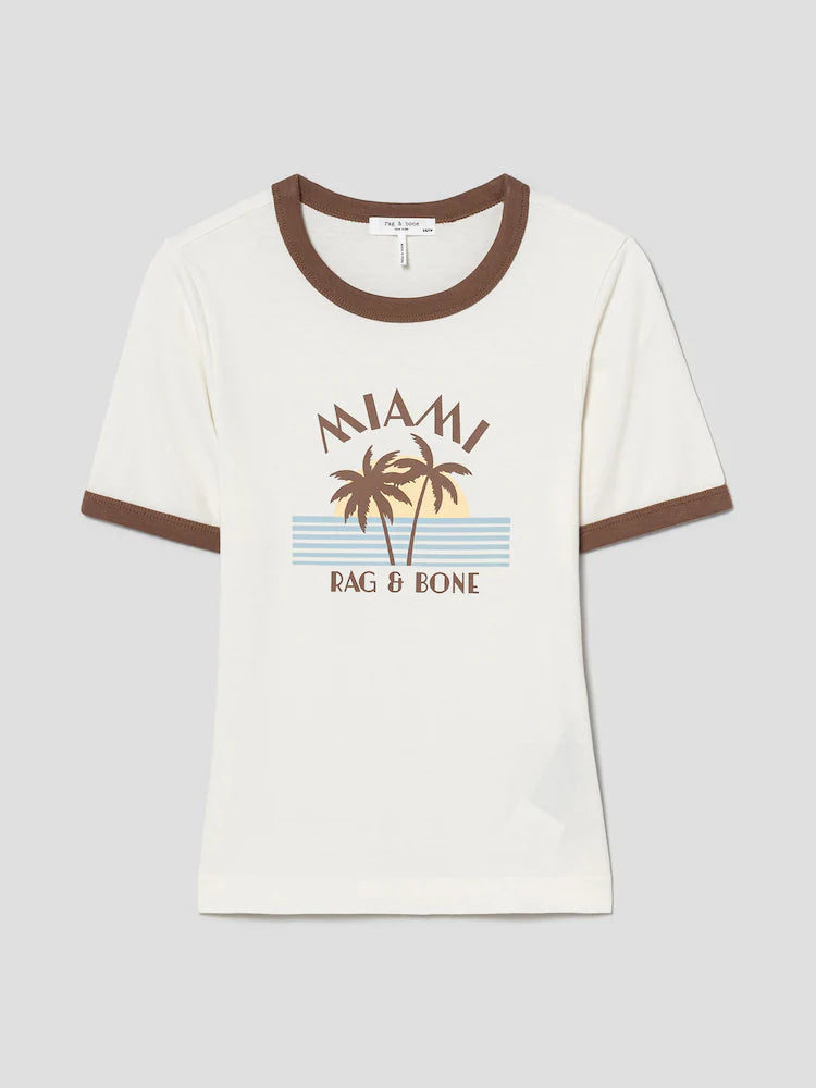 Rag & Bone Miami Ringer Tee