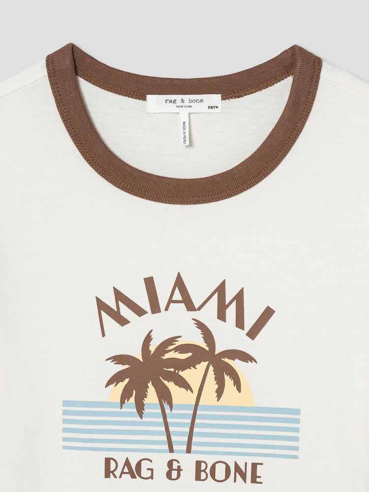 Rag & Bone Miami Ringer Tee