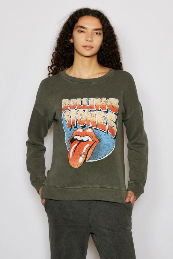 People of leisure Rolling Stones Hot Lips Sweatshirt