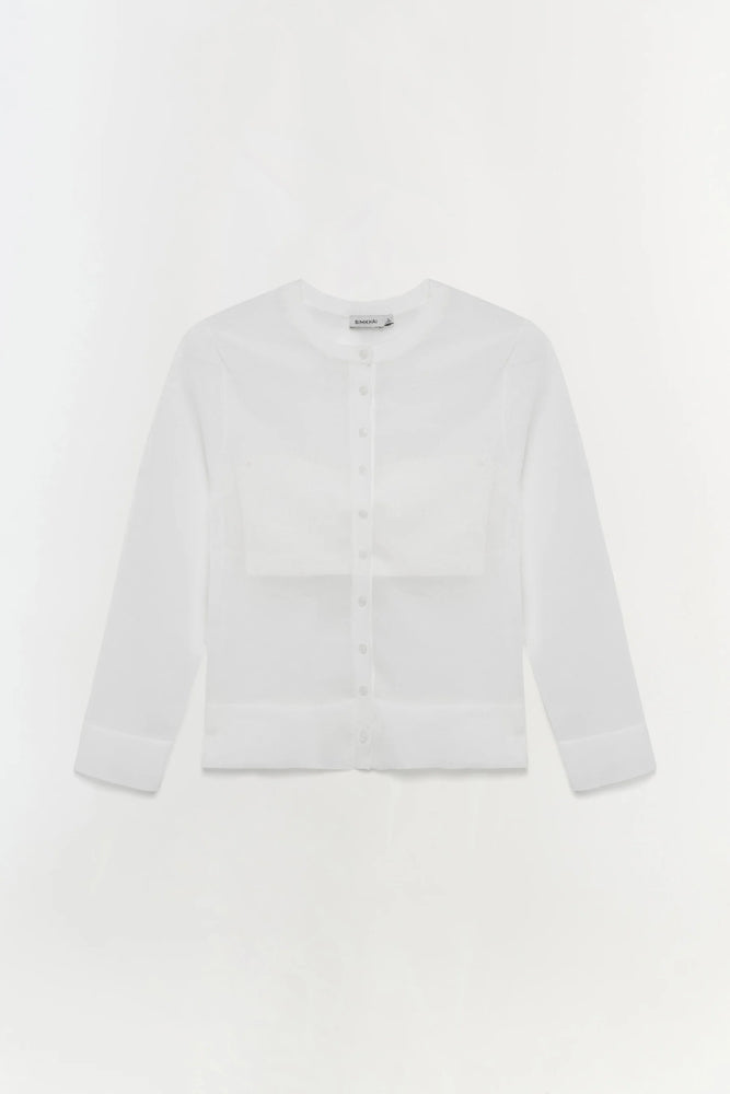 SIMKHAI  Rachel Sheer Knit Cardigan