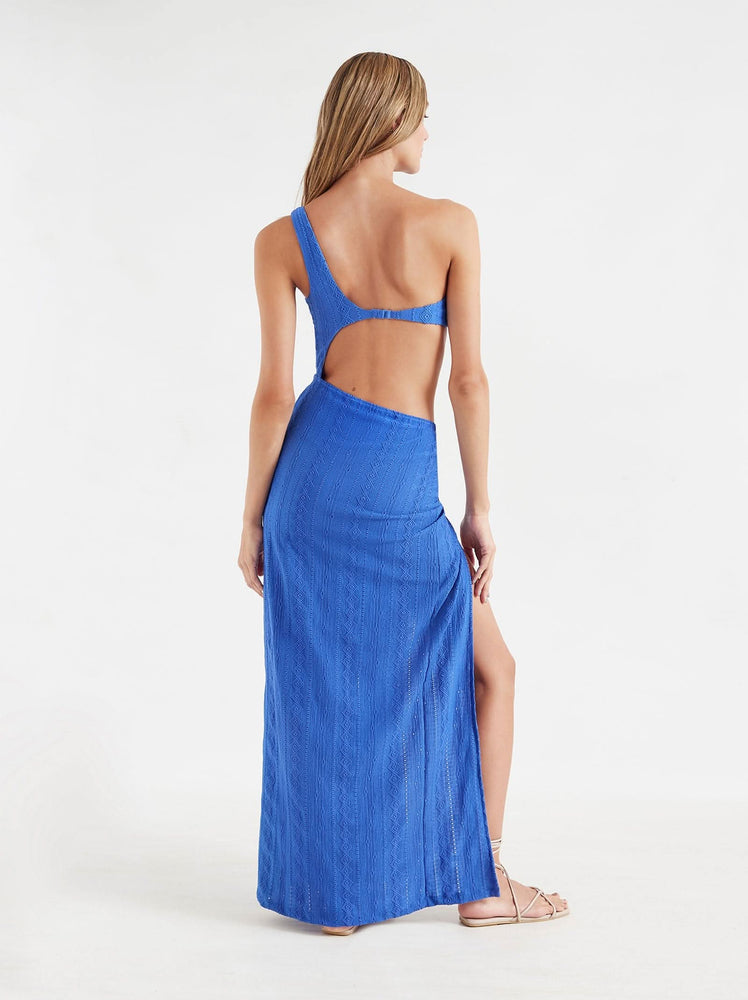 ONEONE matilda long dress royal blue