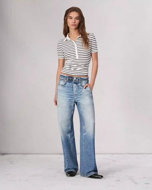 Rag & Bone Miramar Terry Wide-Leg Pant