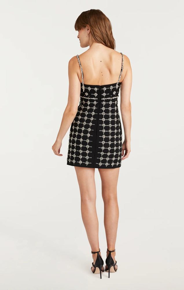 CINQ A SEPT Satine Dress in Black