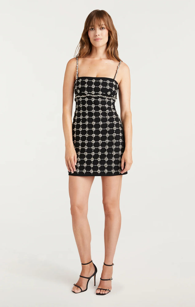 CINQ A SEPT Satine Dress in Black