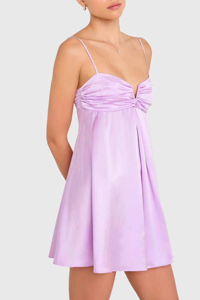 AMANDA UPRICHARD Liana Dress in Violina