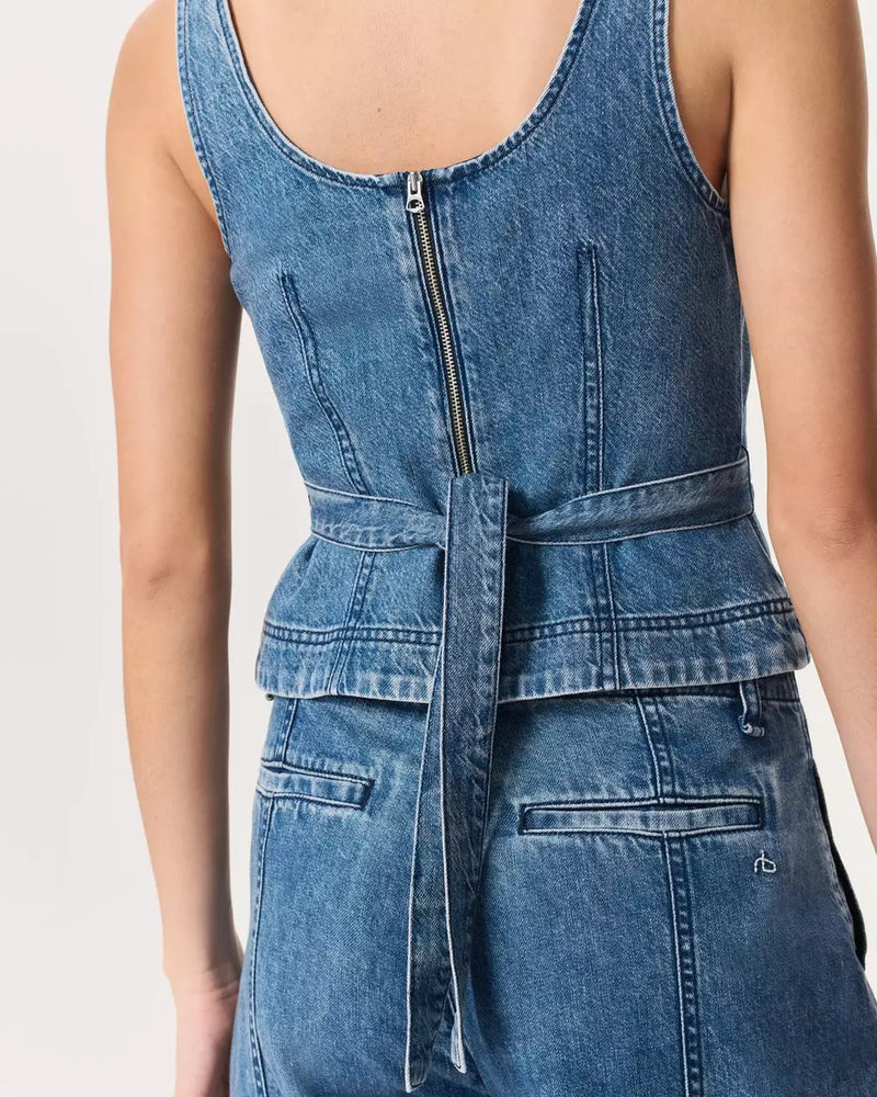 Rag & Bone Ultra Featherweight Estelle Denim Top