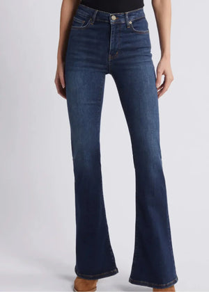 FRAME Le Easy Flare Jean in Moonflower