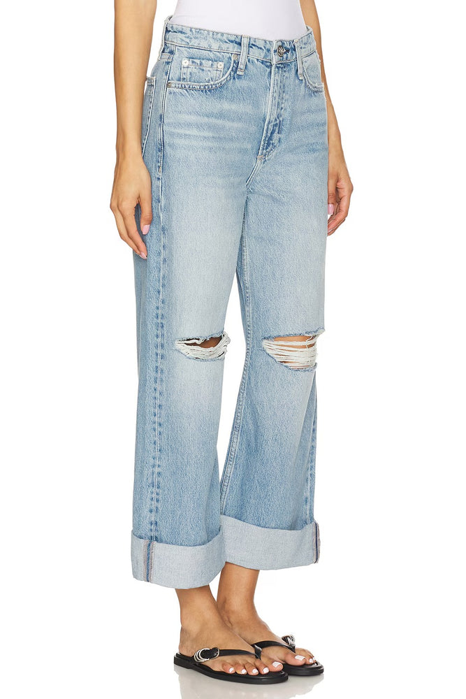 Rag & Bone Logan Mid Rise Wide Leg