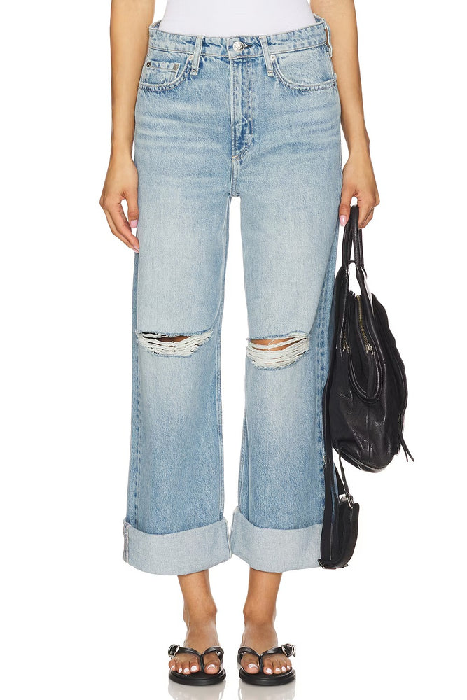 Rag & Bone Logan Mid Rise Wide Leg