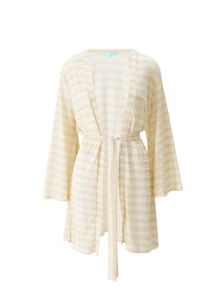 MELISSA ODABASH Anna Gold Kaftan