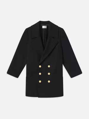 FRAME Classic Peacoat in Black