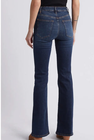 FRAME Le Easy Flare Jean in Moonflower