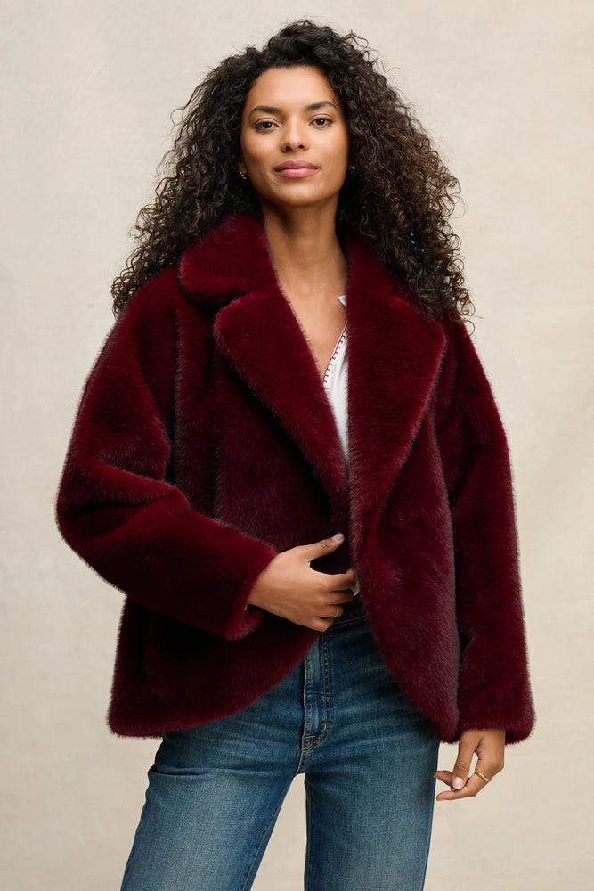 VELVET carolyn faux fur jacket