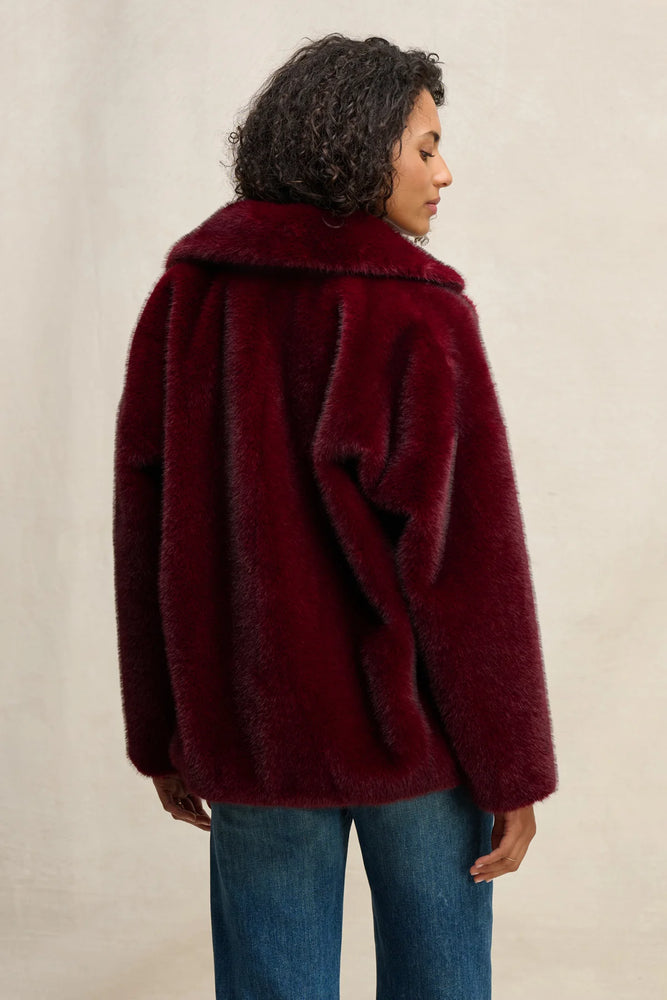 VELVET carolyn faux fur jacket