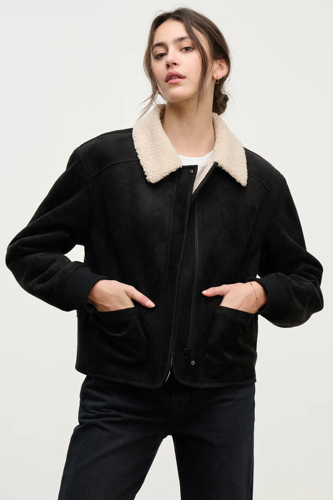 VELVET juno sherpa jacket