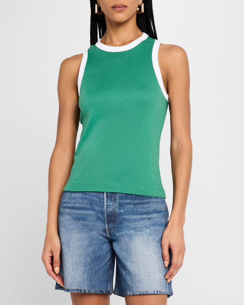 Rag & Bone Mia Racerback Ringer Tank Top