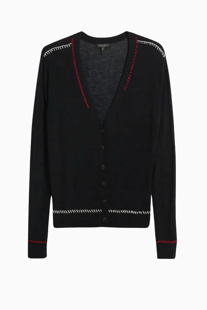 Rag & Bone Indie Cardigan in Salute