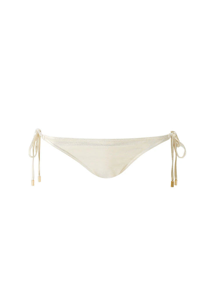 MELISSA ODABASH Singapore Gold Bikini Bottom