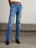 The Drop mid-rise straight-leg jeans